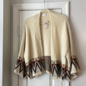 NWT anthropologie aztec soft sweater- Size ALL